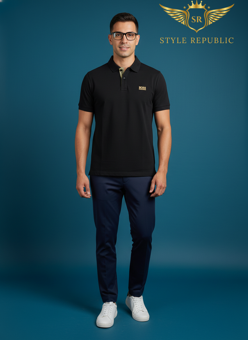 Boss Polo Black